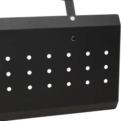 ALTEREGO Panneau de modestie 'SECRET' noir pour bureau Outlet