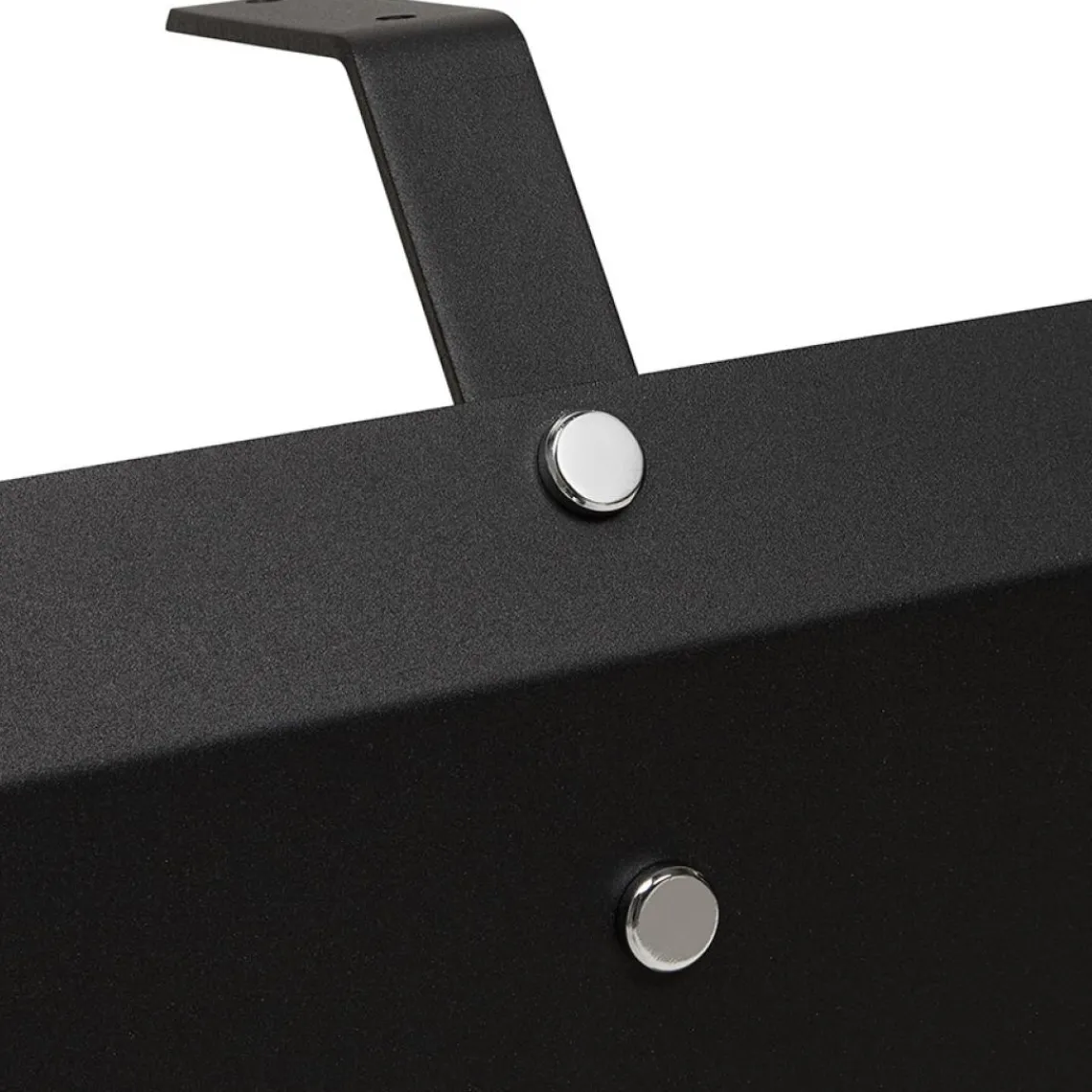 ALTEREGO Panneau de modestie 'SECRET' noir pour bureau Outlet