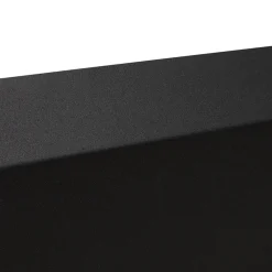 ALTEREGO Panneau de modestie 'SECRET' noir pour bureau Outlet