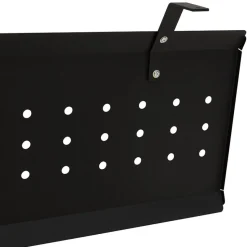 ALTEREGO Panneau de modestie 'SECRET' noir pour bureau Outlet
