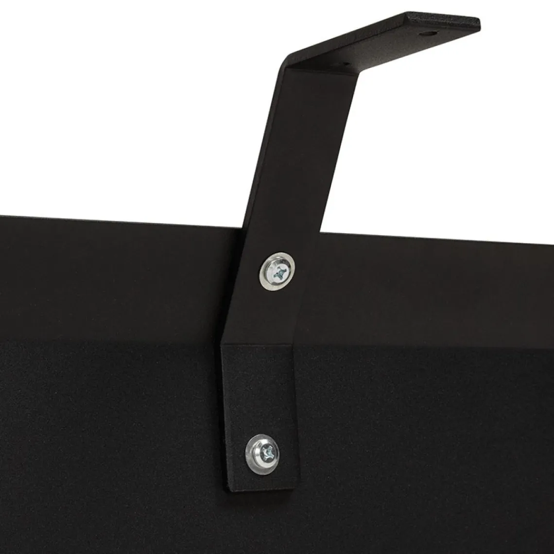 ALTEREGO Panneau de modestie 'SECRET' noir pour bureau Outlet