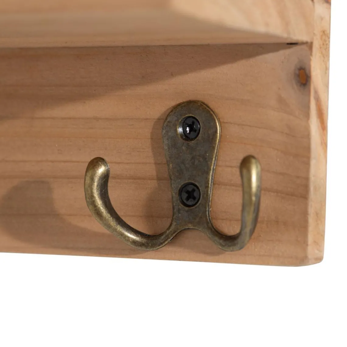 Becquet Patere en bois range courrier cruor Hot