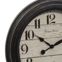 3S. x Home Pendule en Plastique Moulure Discount