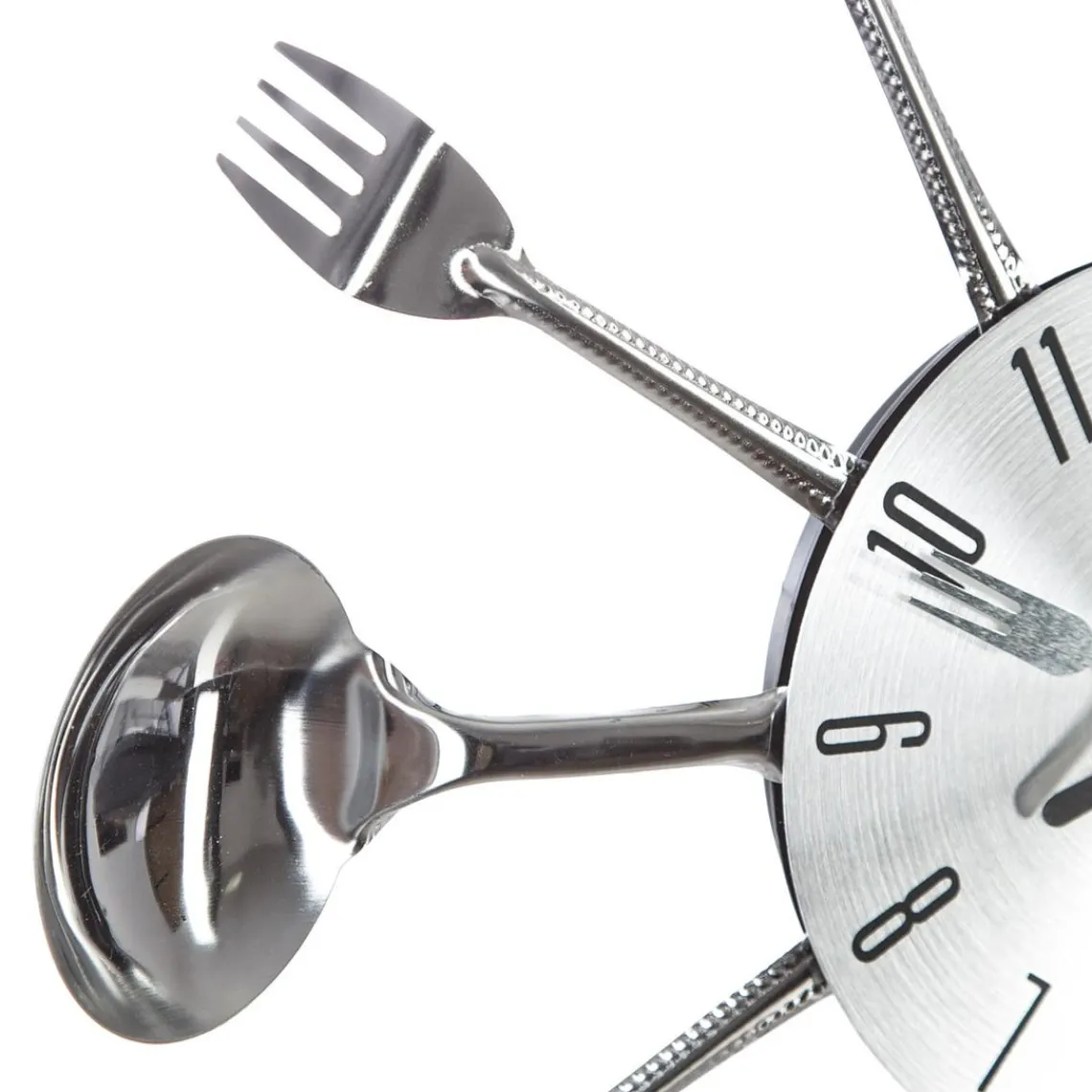 3S. x Home Pendule métal ustensiles D38