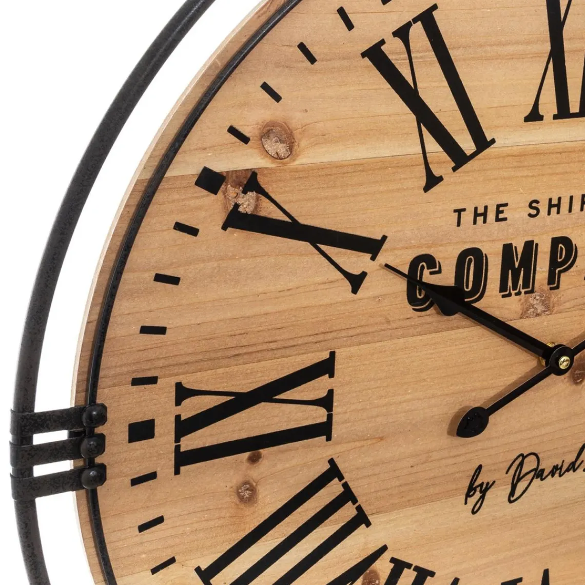 3S. x Home Pendule Silence Coloniale marron Online