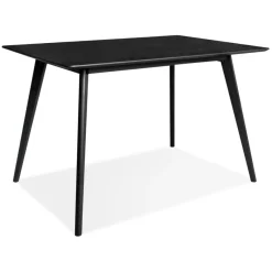 ALTEREGO Petite table ou bureau design 'MARIUS' noire Clearance