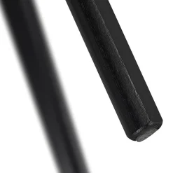 ALTEREGO Petite table ou bureau design 'MARIUS' noire Clearance