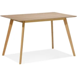 ALTEREGO Petite table ou bureau design 'MARIUS' en bois finition naturelle Sale