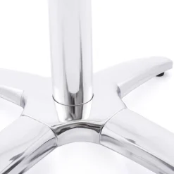 ALTEREGO Pied de table 'CHIKO' en métal chromé pour intérieur et extérieur Sale