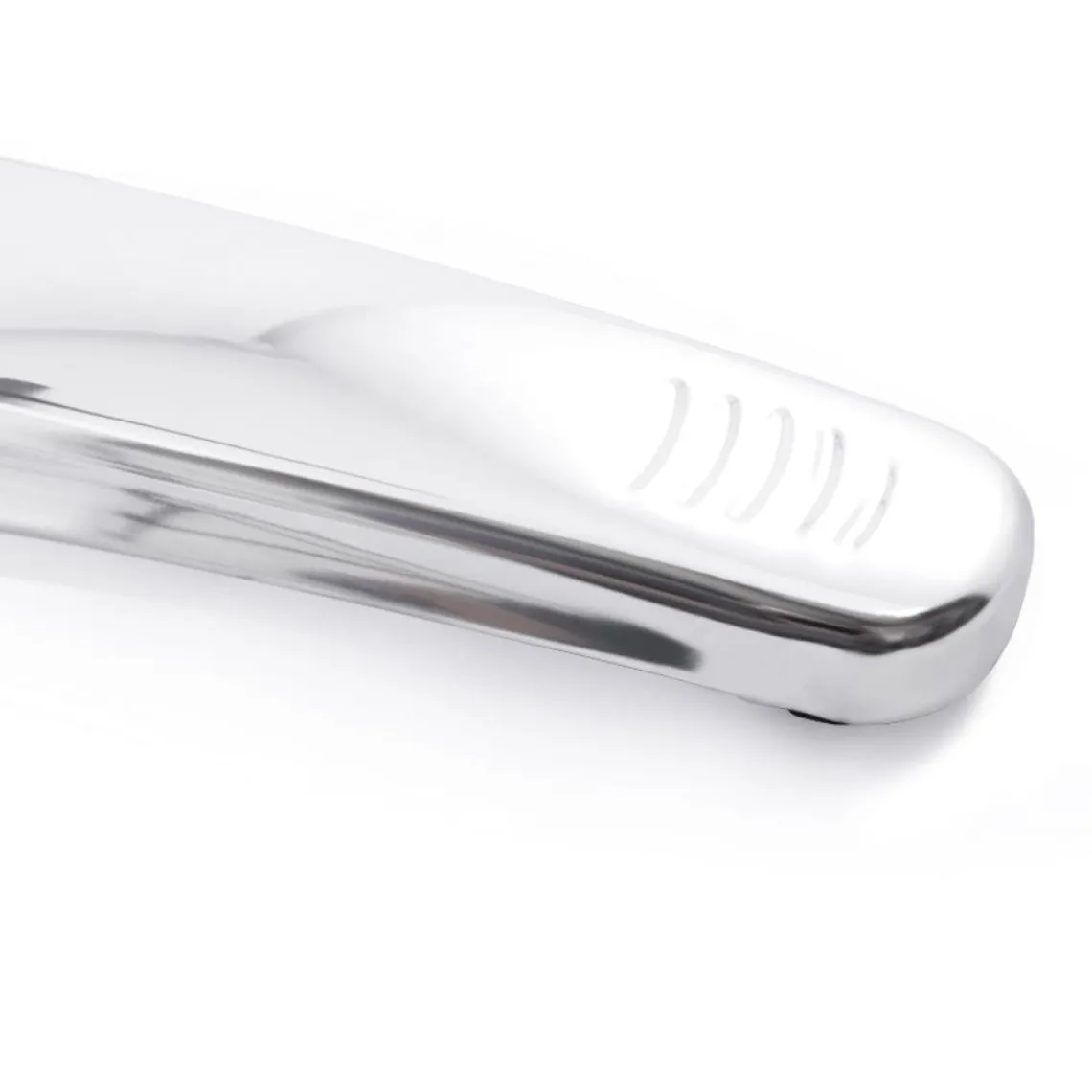 ALTEREGO Pied de table 'CHIKO' en métal chromé pour intérieur et extérieur Sale