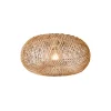 Good & Mojo Plafonnier Arizona Rotin abat-jour naturel