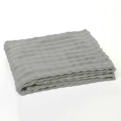 Today Plaid Damier en Polyester 180 x 220 BIEN AU CHAUD Beige