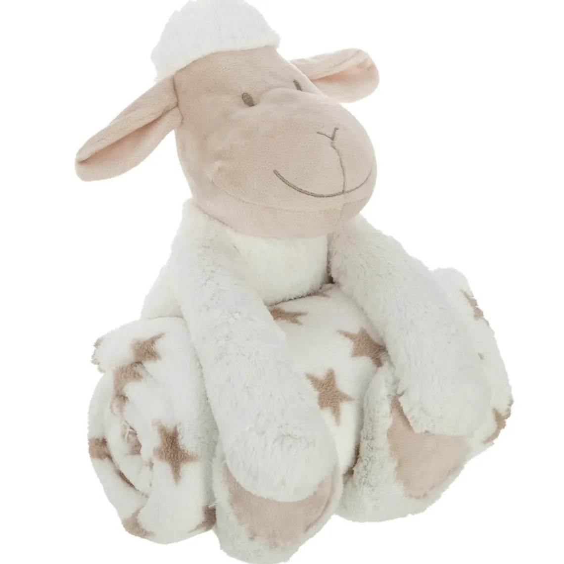 3S. x Home Plaid et peluche lapin blanc Online