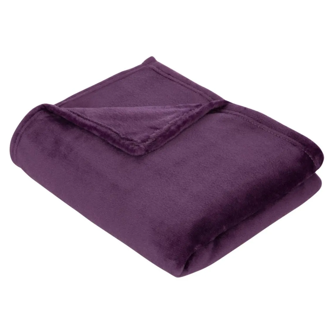 3S. x Home Plaid flanelle Ollis 130x180cm - Violet Online