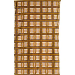 Maison Vivaraise Plaid imprimé Taho 135 x 200 Cuivre New