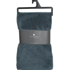 3S. x Home Plaid microfibre bleu orage 180x230 Hot