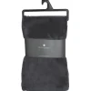 3S. x Home Plaid microfibre gris foncé 180x230