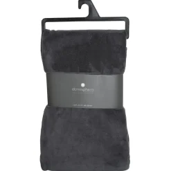 3S. x Home Plaid microfibre gris foncé 180x230