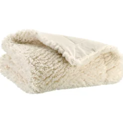 Maison Vivaraise Plaid Noam Neige 140 x 180 Outlet