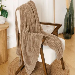 3S. x Home Plaid Opal 170x130cm - Beige Outlet