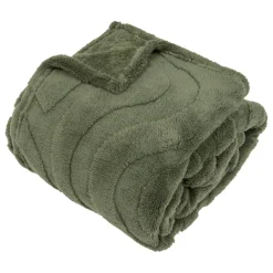 3S. x Home Plaid Opal 170x130cm - Vert Hot