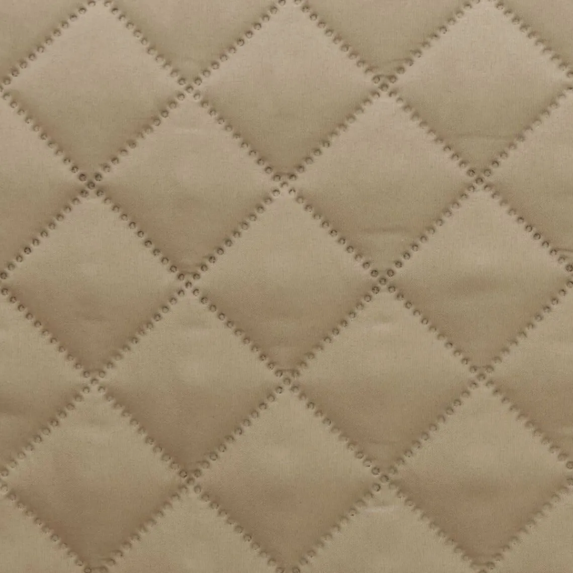 Becquet Plaid piquage carreaux - Beige Discount