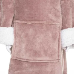 3S. x Home Plaid Poncho Enfant Capuche Licorne Best