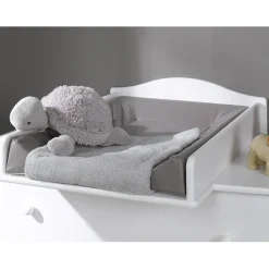 3S. x Home Plan à langer MEDEA Blanc Best