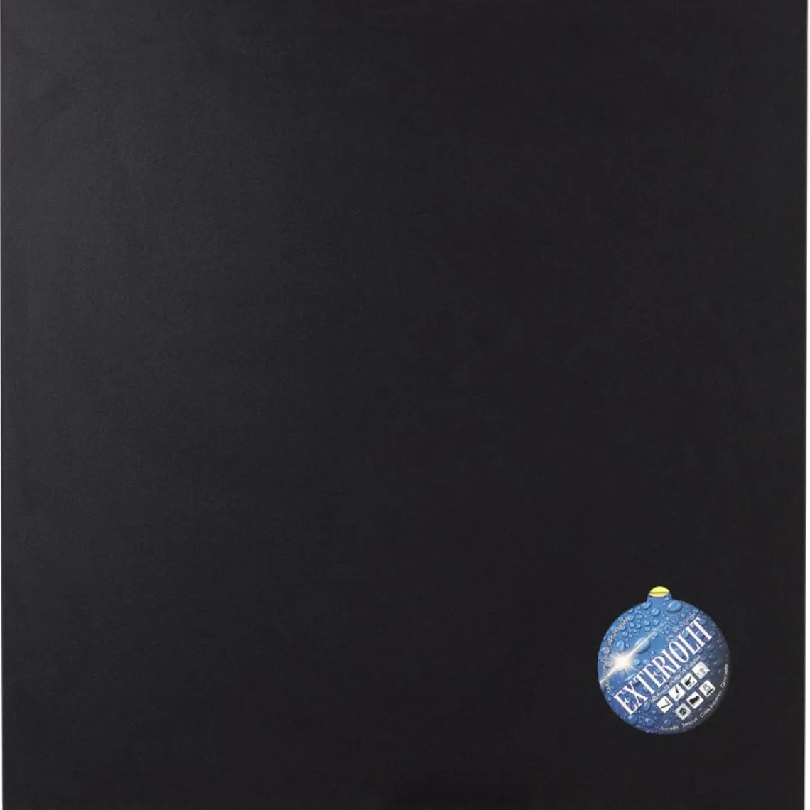 ALTEREGO Plateau de table 'LIMULE' noir carré Sale