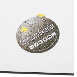 ALTEREGO Plateau de table 'PLANO' carré blanc en résine compressée Online