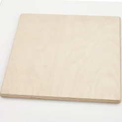 ALTEREGO Plateau de table 'PLANO' carré blanc en résine compressée Online