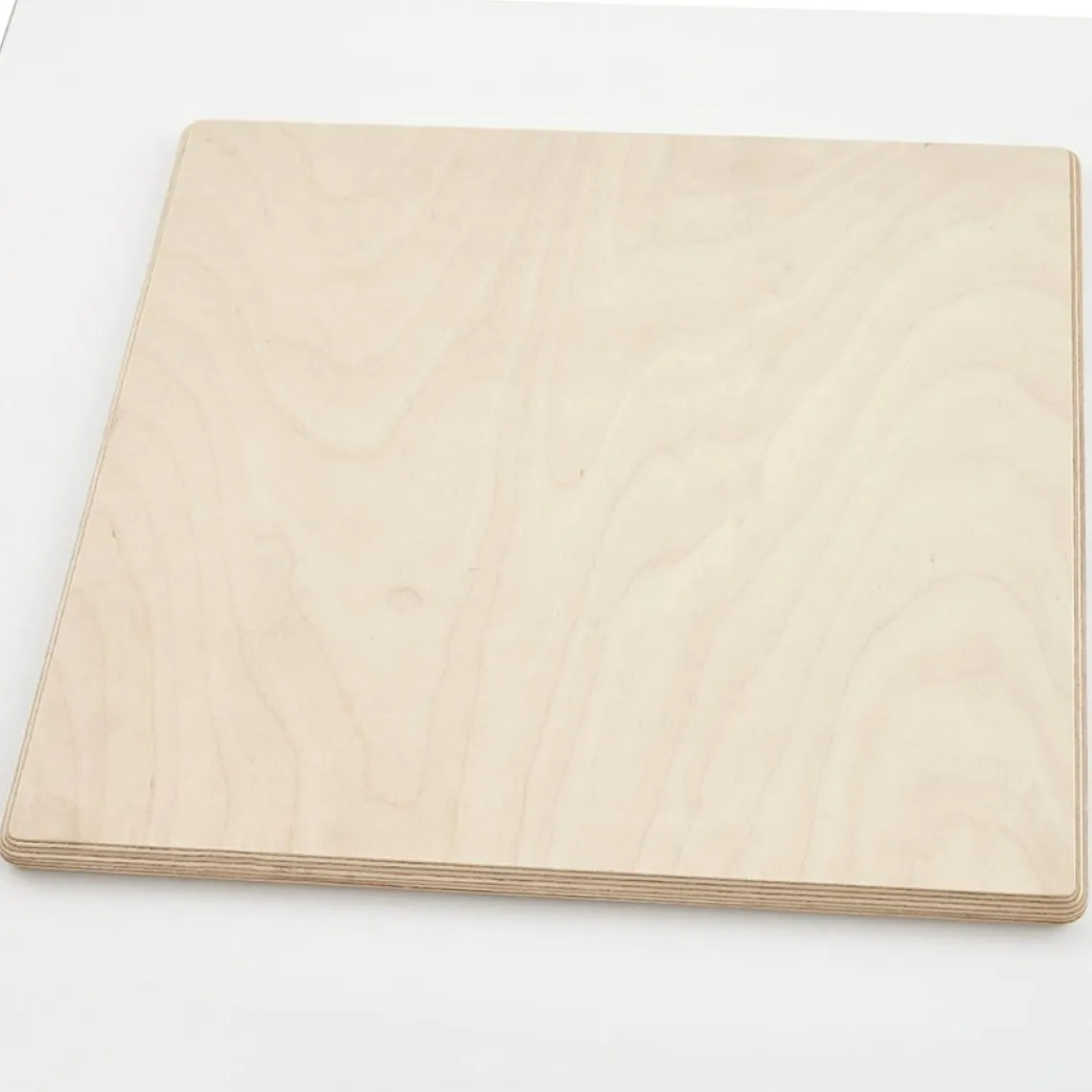 ALTEREGO Plateau de table 'PLANO' carré blanc en résine compressée Online