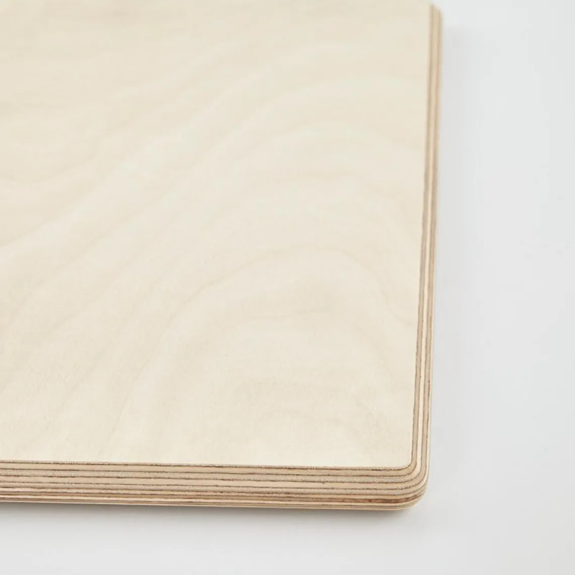 ALTEREGO Plateau de table 'PLANO' carré blanc en résine compressée Online