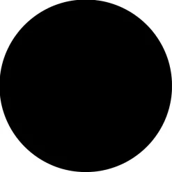 ALTEREGO Plateau de table 'RINGO' rond noir Clearance