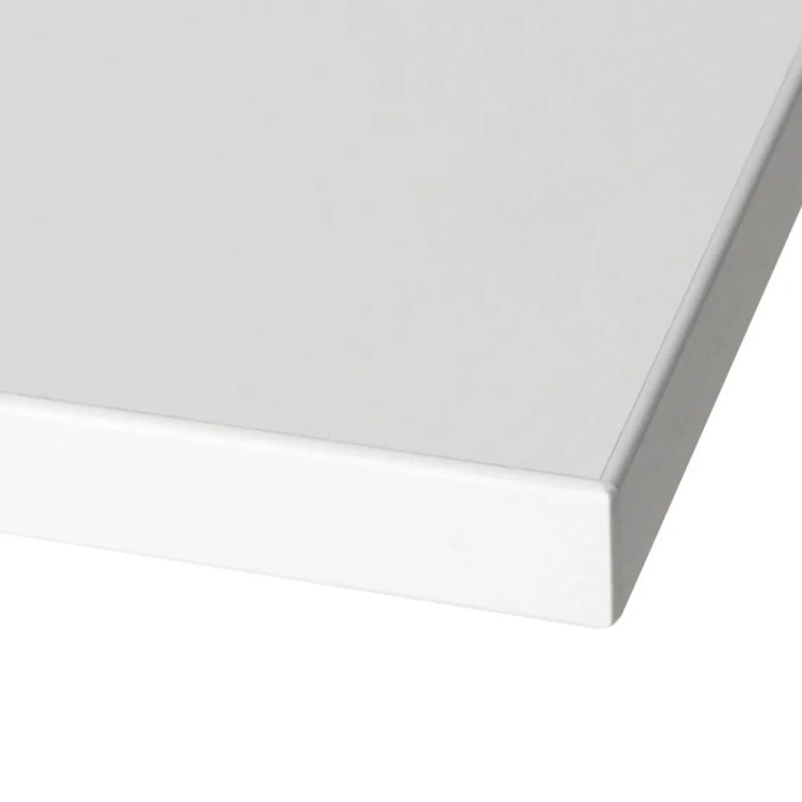 ALTEREGO Plateau de table 'SPANO' blanc carré New