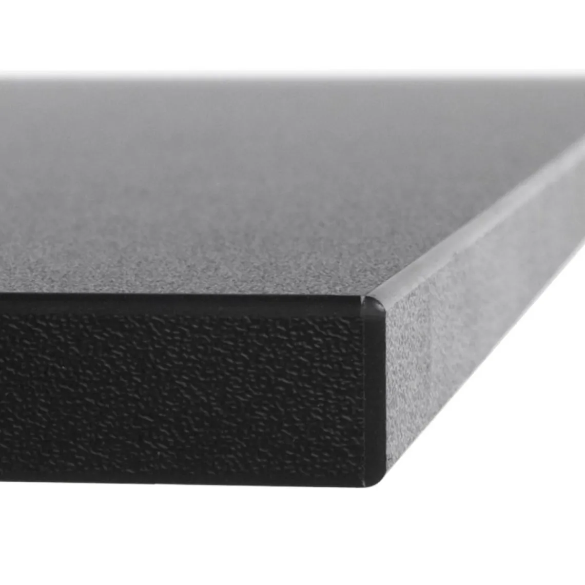 ALTEREGO Plateau de table 'SPANO' noir carré Sale