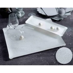 Nydel Plateau Ivoire Imprimé - ANTHEA Sale