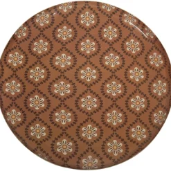 Becquet Plateau métal Soladisc Emaille Terra Hot