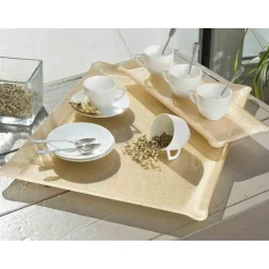 Nydel Plateau Or Imprimé - KIMBERLAY Outlet