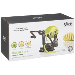 3S. x Home Éplucheur pêle pomme gris Hot