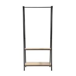 Calicosy Portant 2 étagères style industriel en Bois Beige Sale