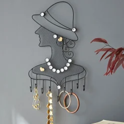 Becquet Porte accessoire Mural en Métal OMBRE Noir Online