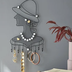 Becquet Porte accessoire Mural en Métal OMBRE Noir Online