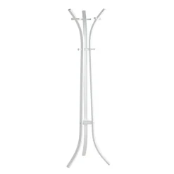 3S. x Home Porte manteau avec 9 crochets acier laqué blanc