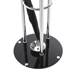 3S. x Home Porte manteau design noir et chrome Hot