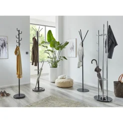 3S. x Home Porte manteau design noir et chrome Hot