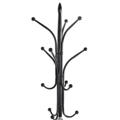 3S. x Home Porte manteau en métal noir et pied marbre Outlet