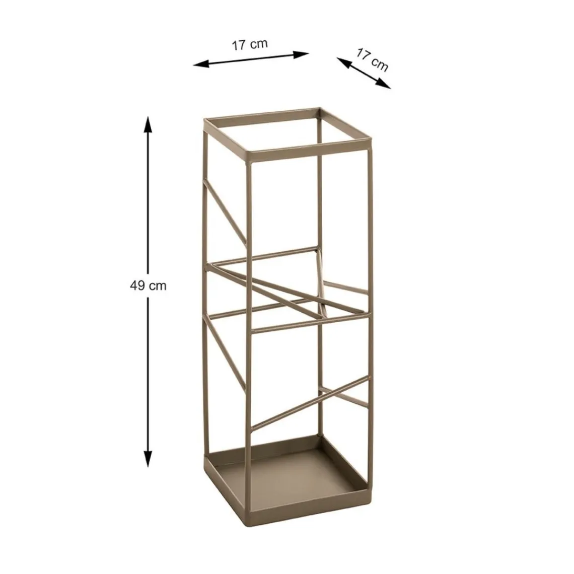 3S. x Home Porte parapluies en tube d'acier vert Online