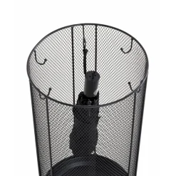 3S. x Home Porte parapluies Noir en Métal