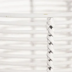 Becquet Porte plante métal rotin blanc Cando Hot